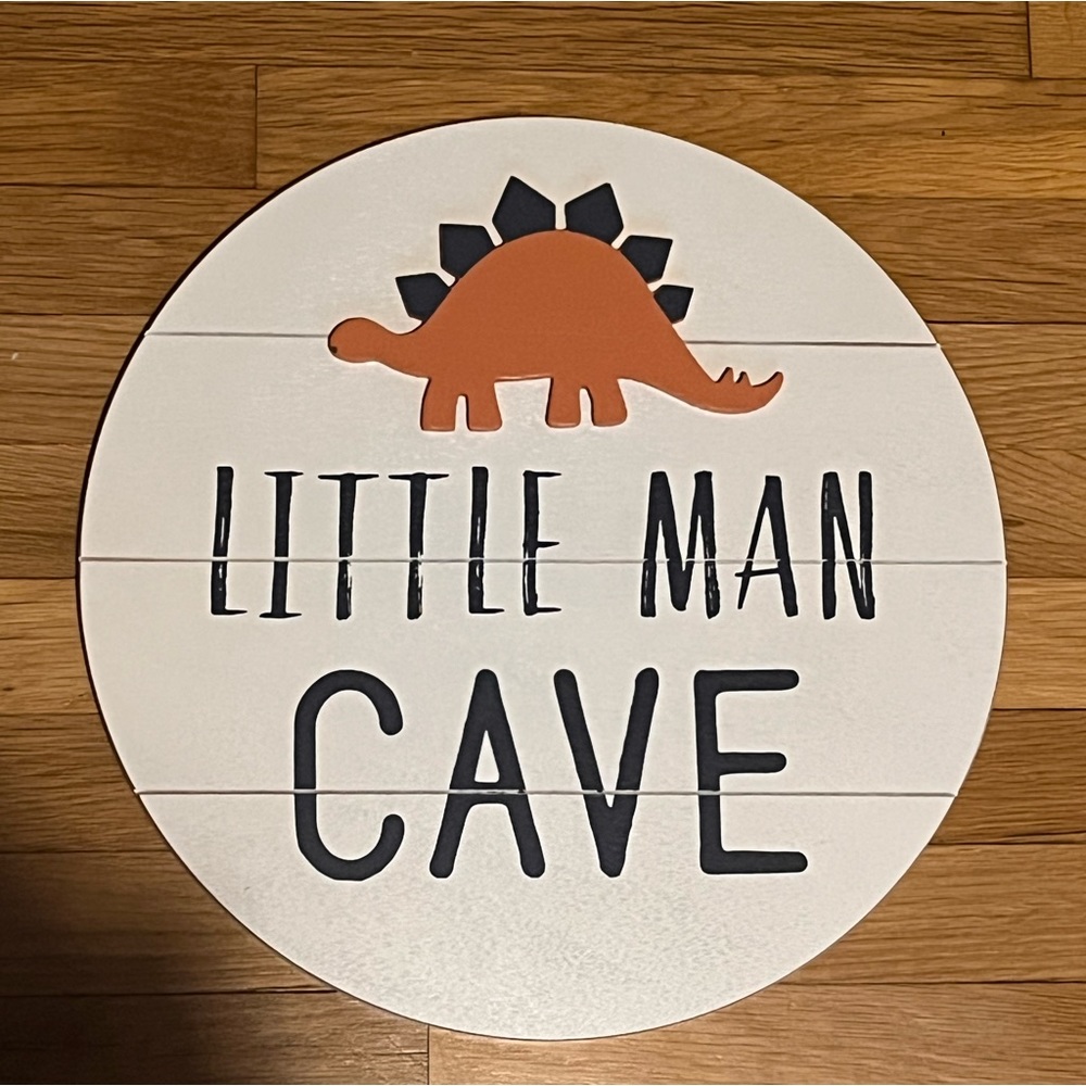 Little man cave sign for any room your decorating for your little one!